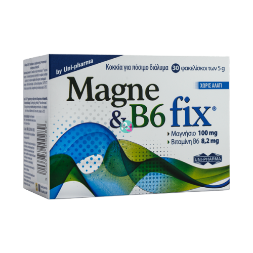 Uni-Pharma Magne & B6 Fix 30Sachets